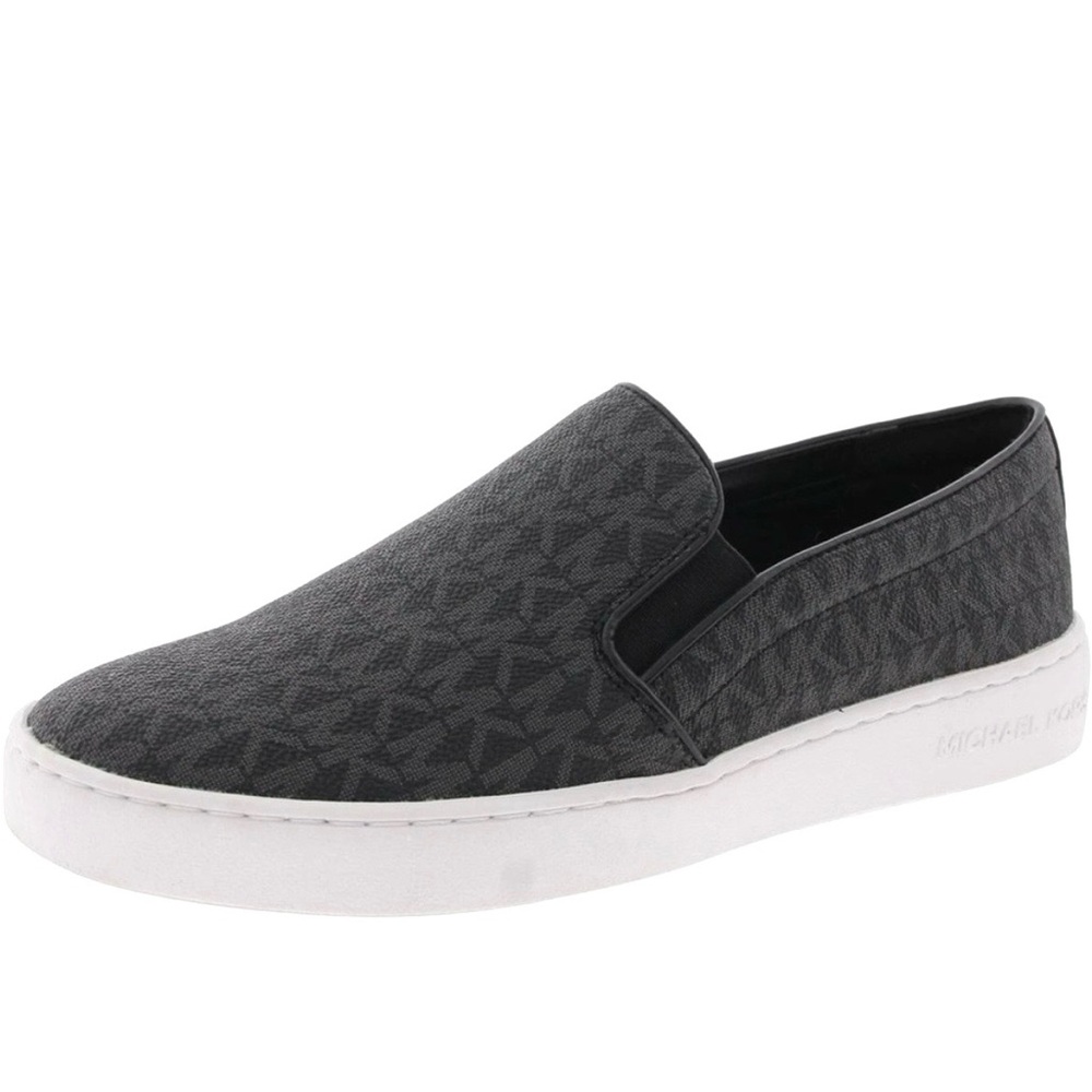 MICHAEL Michael Kors Keaton Black Slip-On Shoes - Picture 2 of 7
